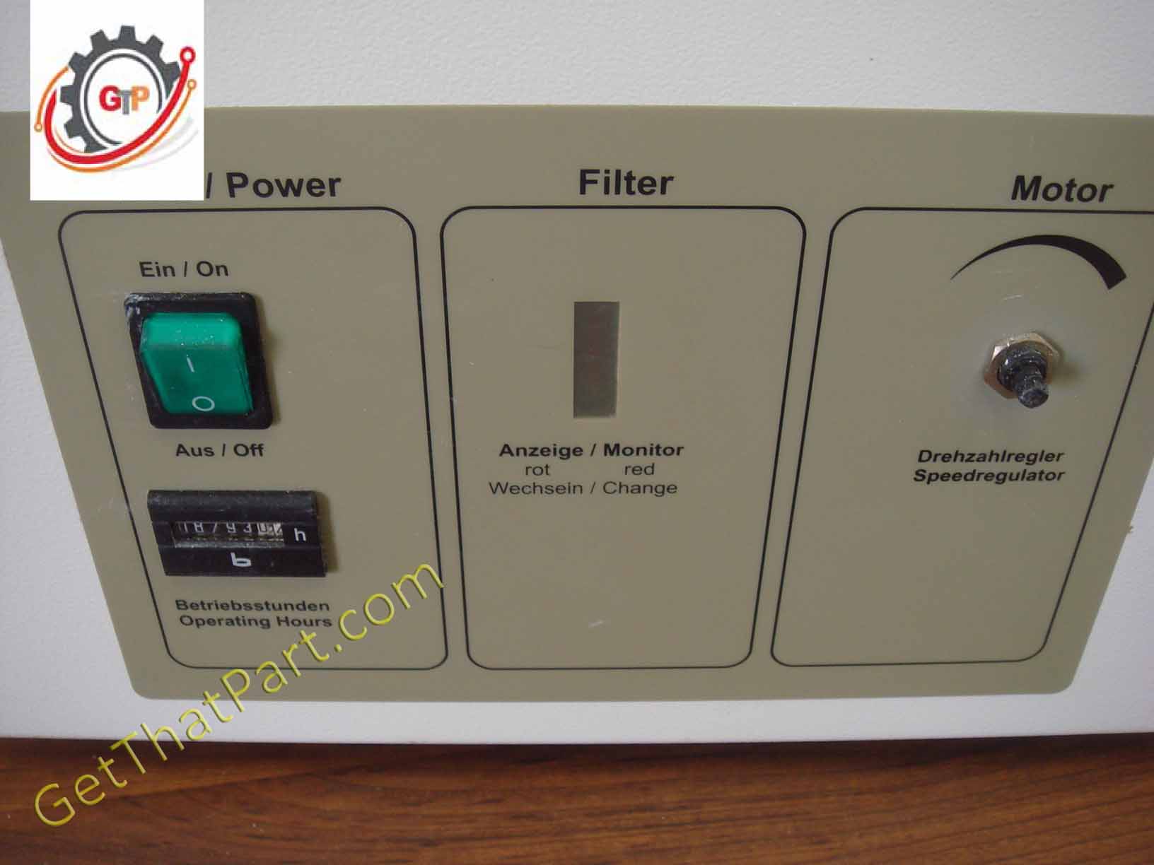 TBH BF 100R Dental Basic Dust Gas Fume Filtration Extraction System